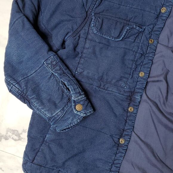 Madewell Quilted Indigo Shirt Jacket - Picture 4 of 7